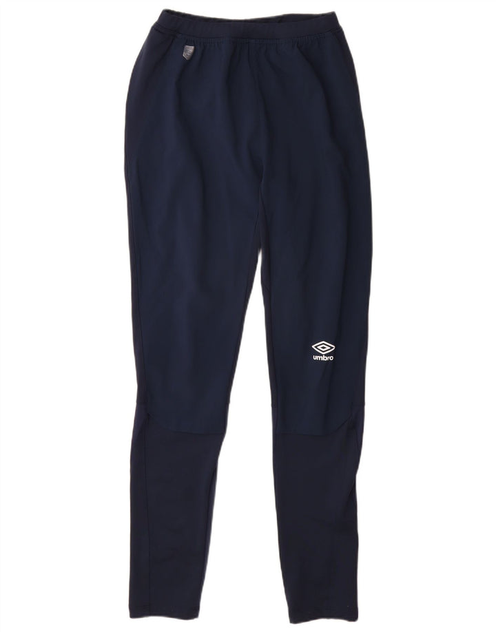 Мужские спортивные брюки Umbro, маленькие, темно-синие, полиэстер