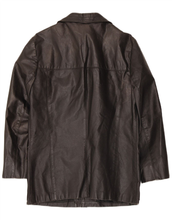Куртка мужская кожаная VINTAGE IT 48 Medium Black