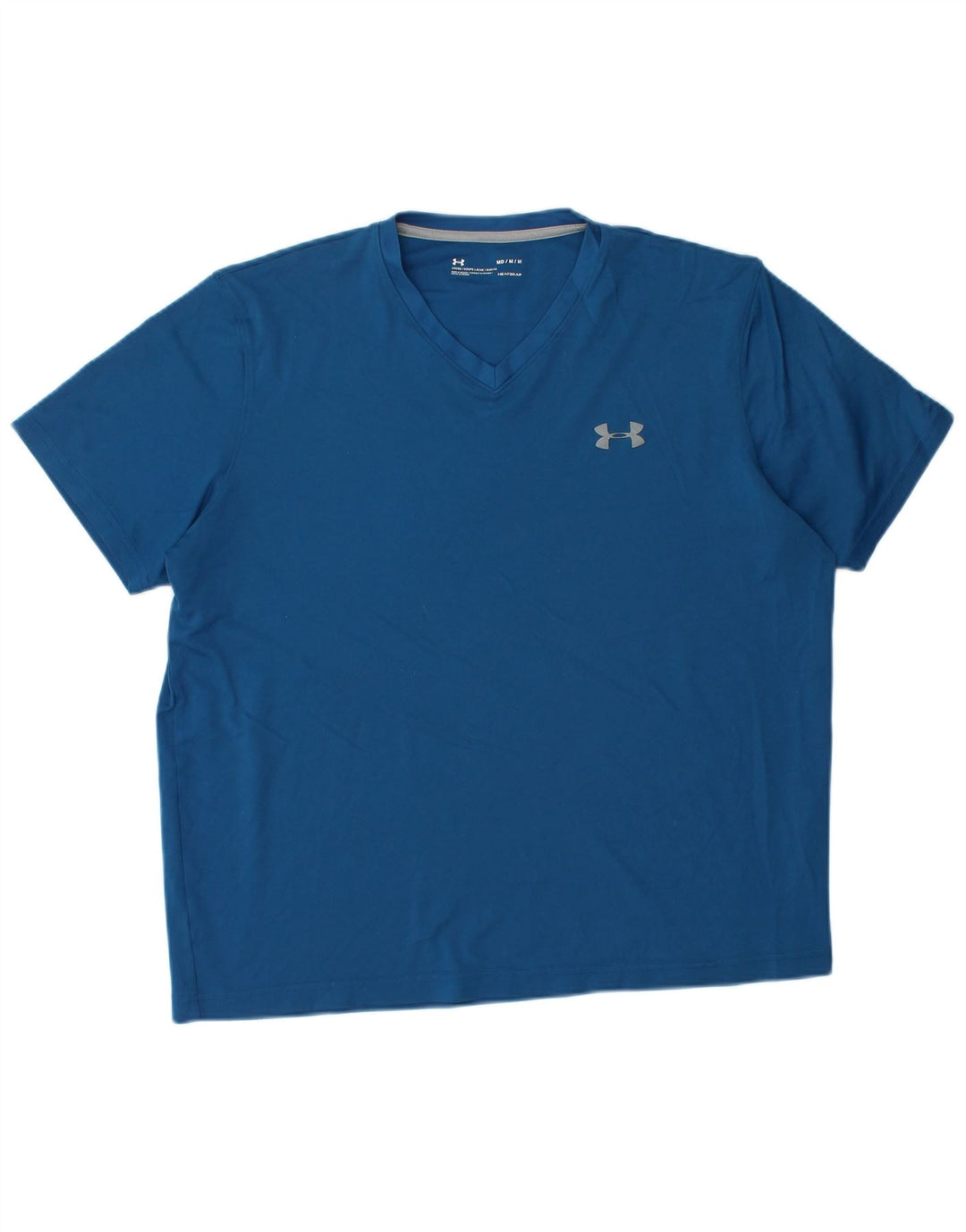 Мужская футболка Under Armour Heat Gear Top среднего синего цвета