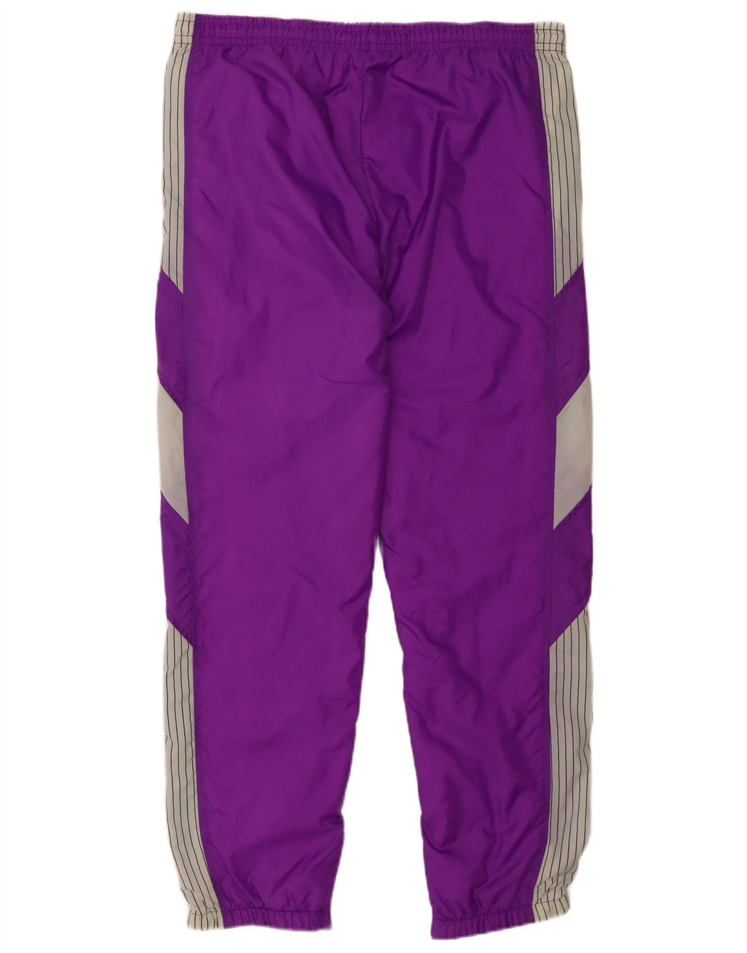 Винтажный женский спортивный костюм EU 42, большой полиамид в фиолетовую полоску