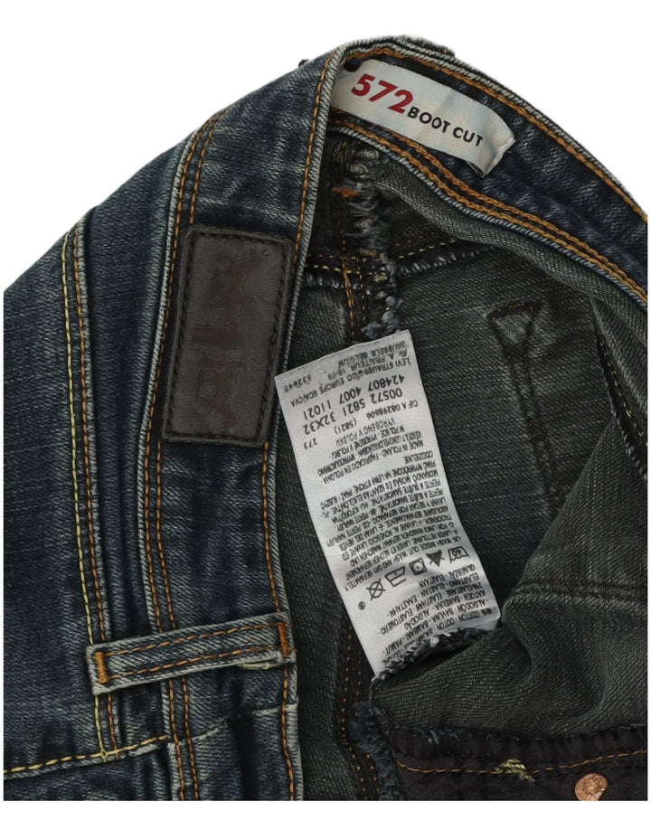 Женские джинсы LEVI'S 572 Bootcut W32 L29 Синие, хлопок