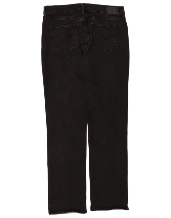Женские прямые джинсы Levi's W31 L32, черный хлопок