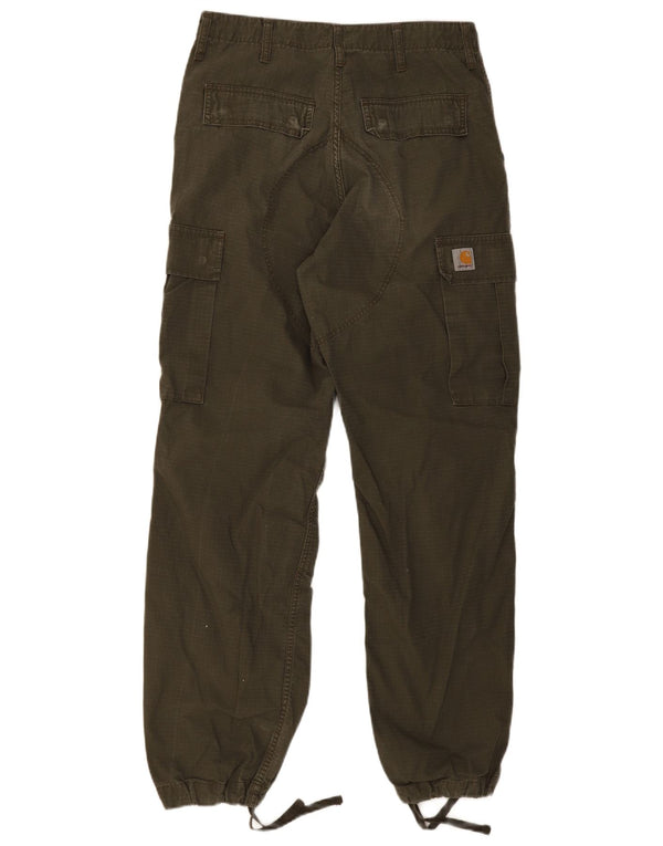 Мужские брюки-карго Carhartt Joggers W30 L34, зеленый хлопок