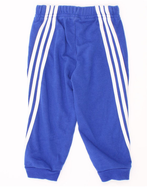 Спортивные брюки Adidas Baby Boys Joggers 9-12 месяцев, синие, хлопок