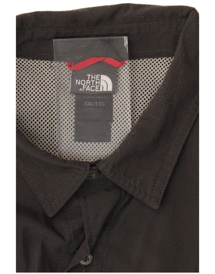 Мужская рубашка с коротким рукавом The North Face 2XL, серый нейлон