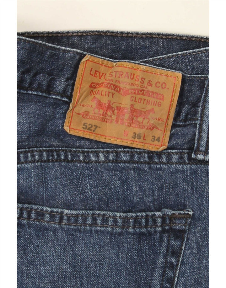 Женские джинсы Levi's 527 Bootcut W36 L34 синие