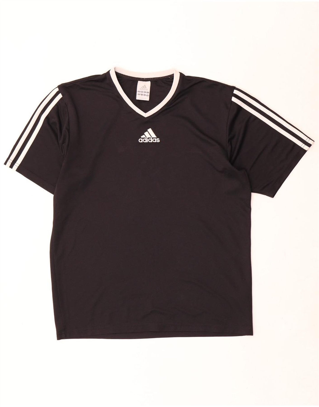Мужская футболка Adidas Climalite, маленький черный полиэстер