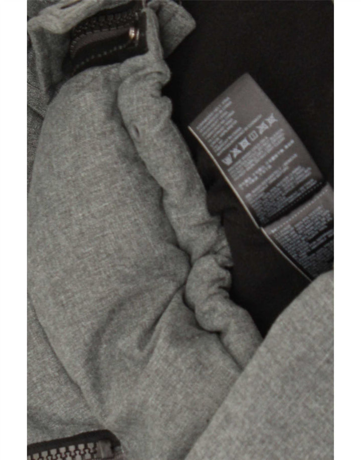 Мужская утепленная куртка с капюшоном Superdry UIK 38 Средний Серый Полиэстер