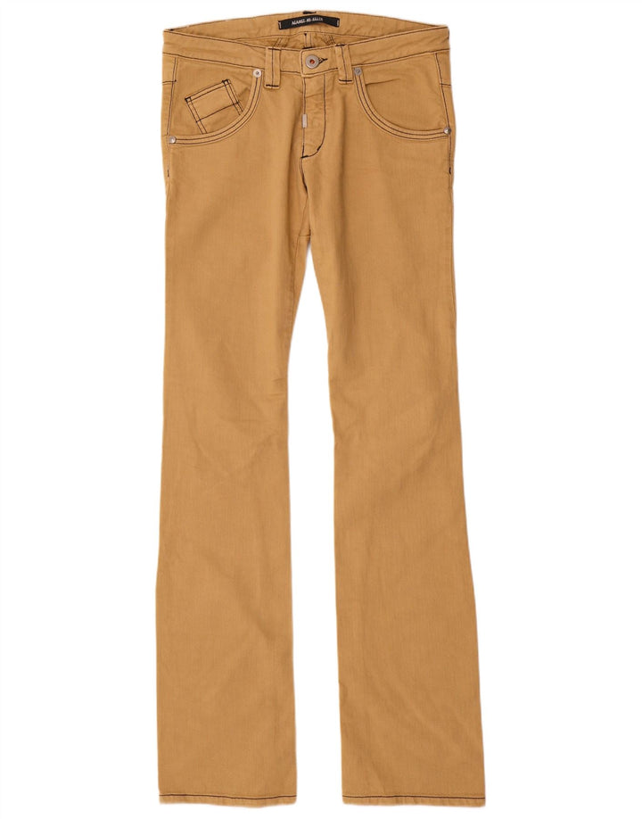 Женские брюки с заниженной талией Against My Killer IT 46, большие W32 L36, бежевые