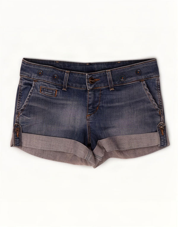 Женские джинсовые шорты Wrangler Sarah, средний размер W29, синие, хлопок