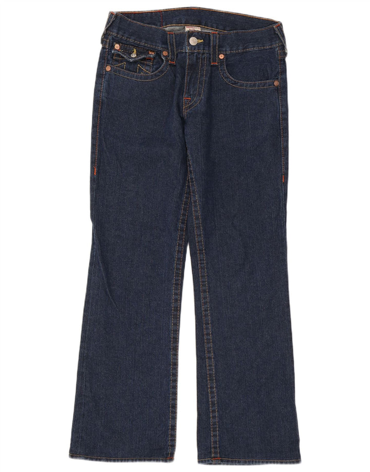 Женские джинсы Bootcut True Religion W31 L32, синие, хлопок