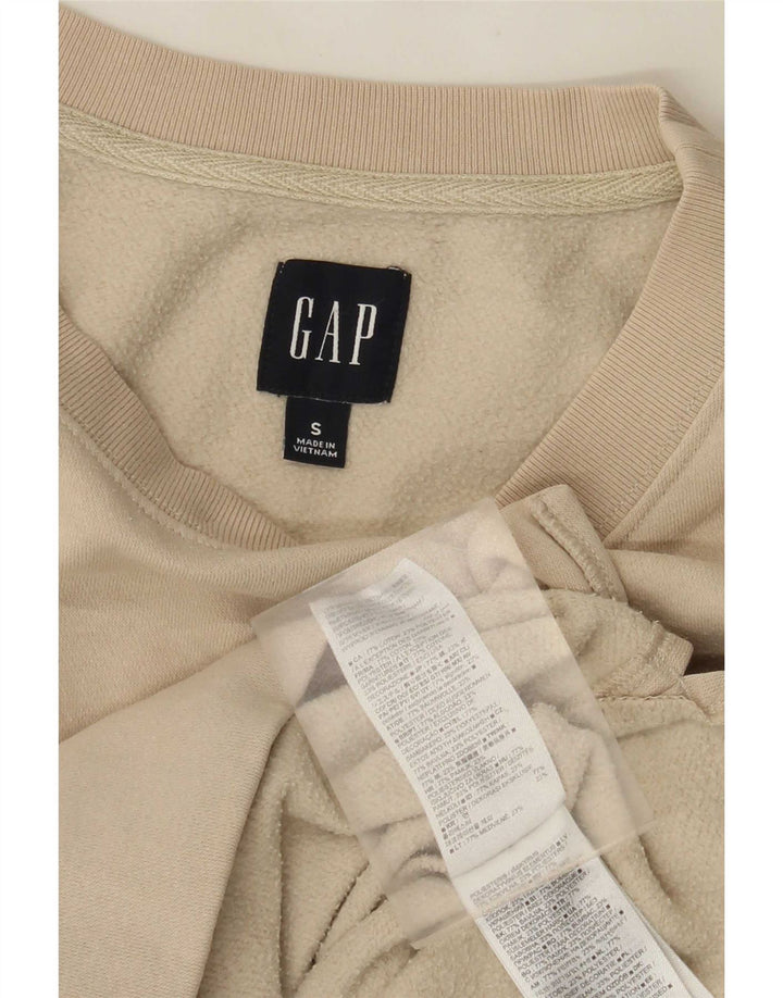 Женский свитер оверсайз Gap UK 10, маленький размер, бежевый хлопок