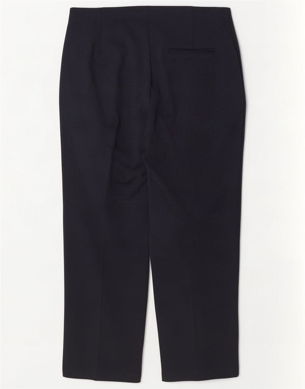 Женские укороченные брюки-чиносы Marks & Spencer UK 14, большие W32 L26, темно-синие
