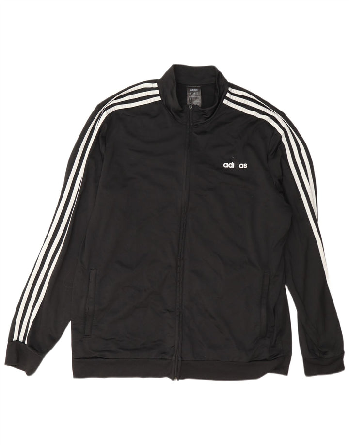 Мужская спортивная куртка Adidas XL, черный полиэстер