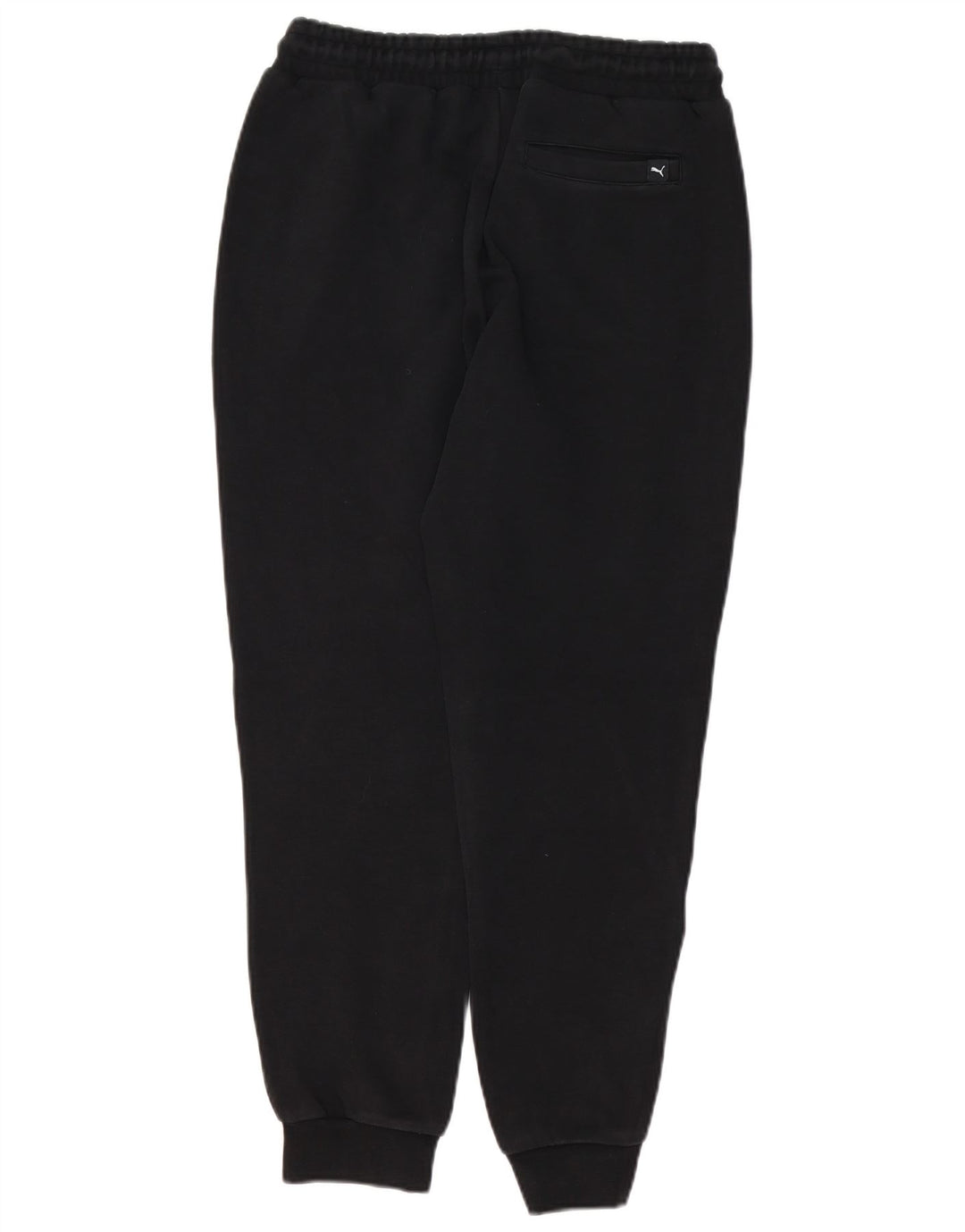 PUMA Mens Tracksuit Trousers Joggers Small Black Cotton