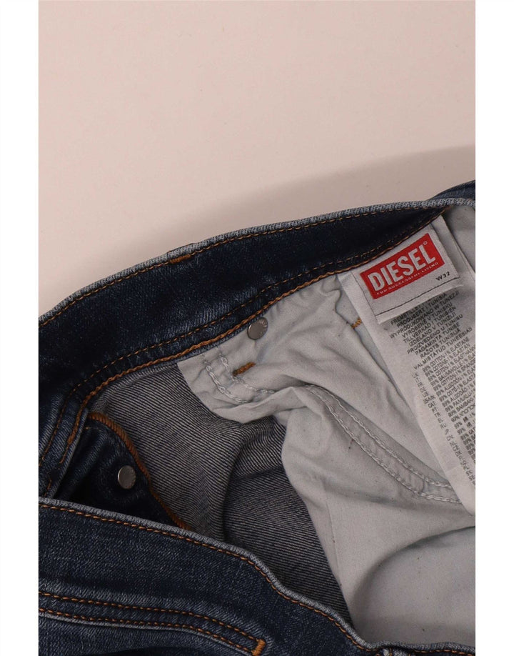 Мужские узкие джинсы Diesel W32 L32, синие, хлопок