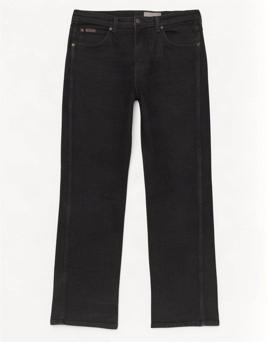 Мужские прямые джинсы Wrangler Utah W36 L34, черный хлопок