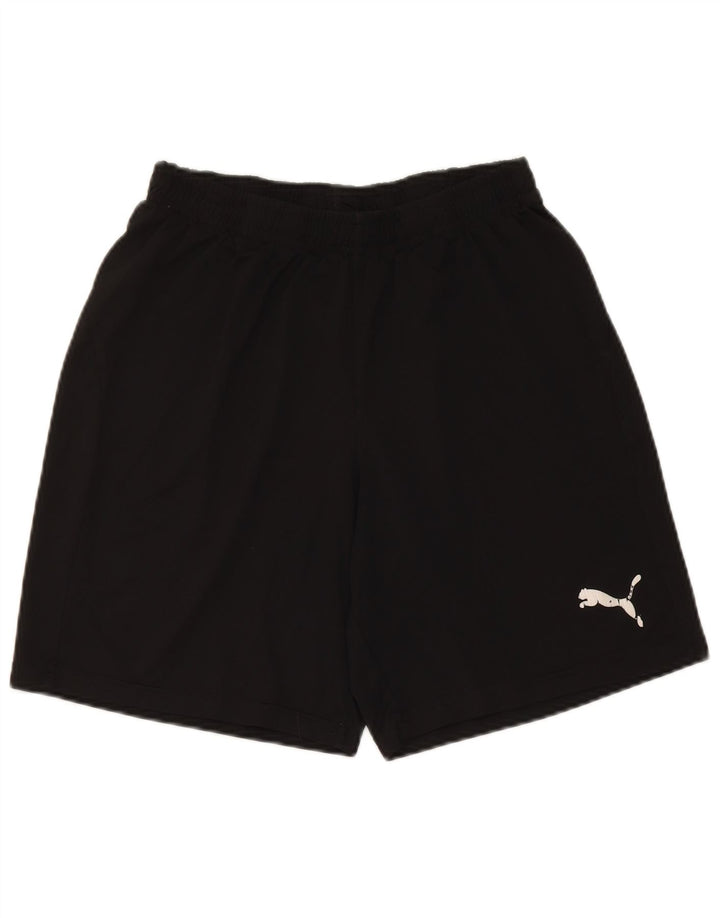Мужские спортивные шорты Puma, средние черные