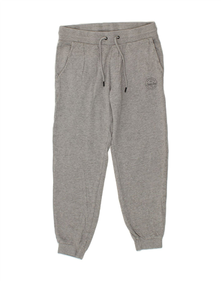 JACK & JONES Mens Tracksuit Trousers Joggers Medium  Grey Cotton Vintage Jack & Jones and Second-Hand Jack & Jones from Messina Hembry 