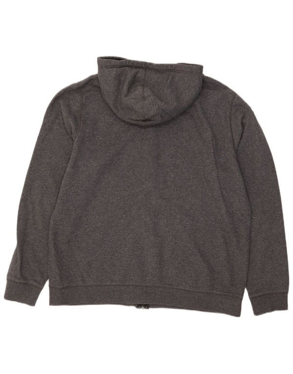Мужской свитер с капюшоном на молнии Cold Gear Under Armour, серый хлопок, XL