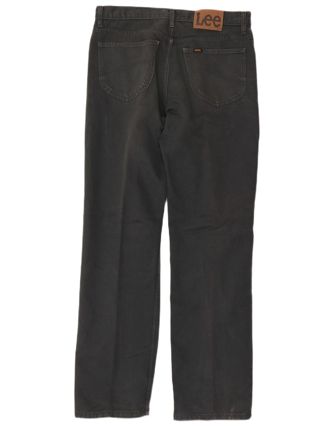 Мужские прямые джинсы LEE W34 L32, серый хлопок