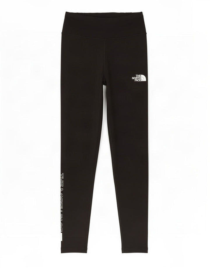 Женские леггинсы с рисунком The North Face UK 12, средний черный