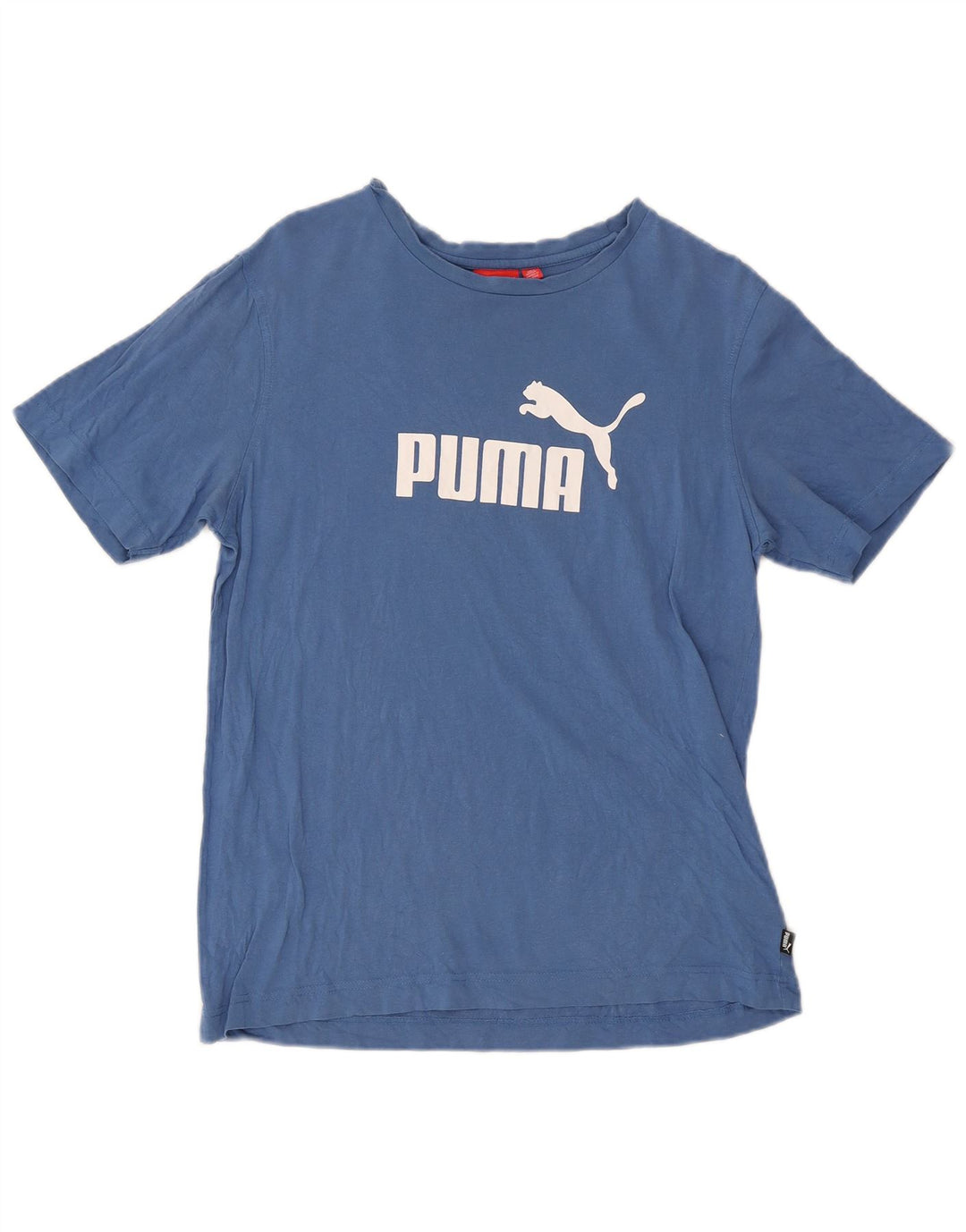 Мужская футболка с рисунком Puma, средний синий