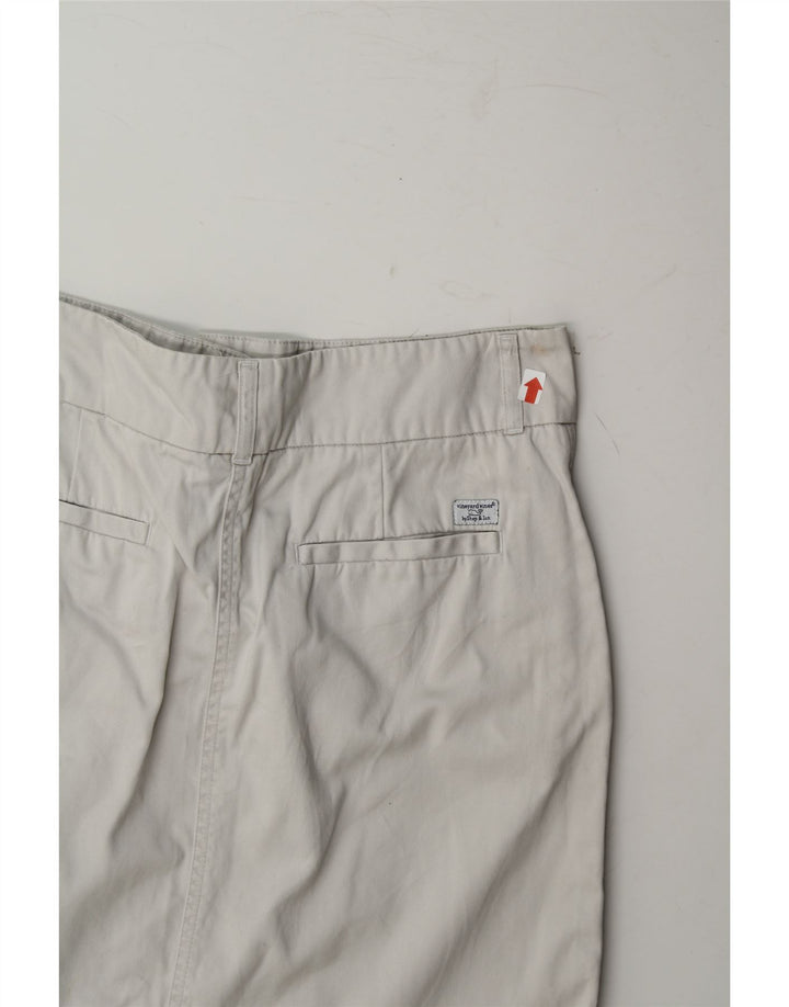 VINEYARD VINES Womens Mini Skirt US 10 Large W32 Off White Cotton Vintage Vineyard Vines and Second-Hand Vineyard Vines from Messina Hembry 