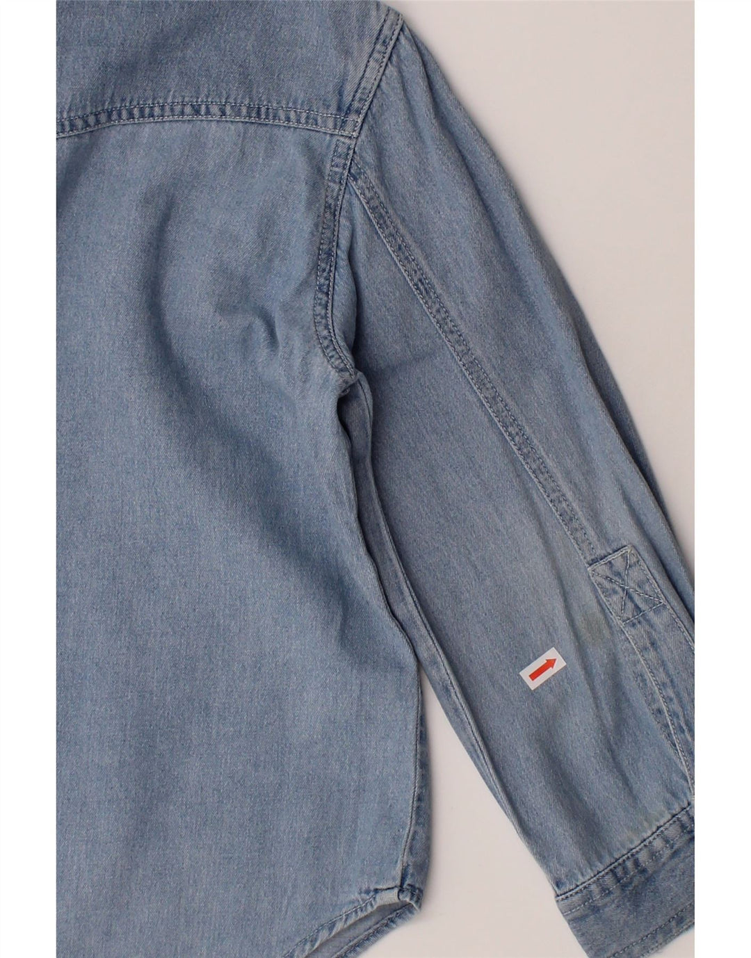 RIFLE Boys Denim Shirt 7-8 Years Blue Cotton Vintage Rifle and Second-Hand Rifle from Messina Hembry 