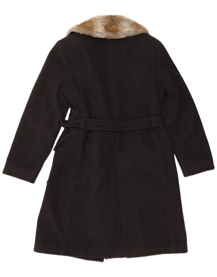Женское двубортное пальто Hache IT 44 Medium Black