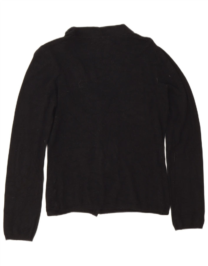 Женский укороченный кардиган Zara UK 12, средний черный