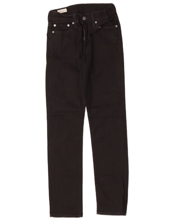 Женские джинсы Levi's 511 Slim W28 L30, черный хлопок