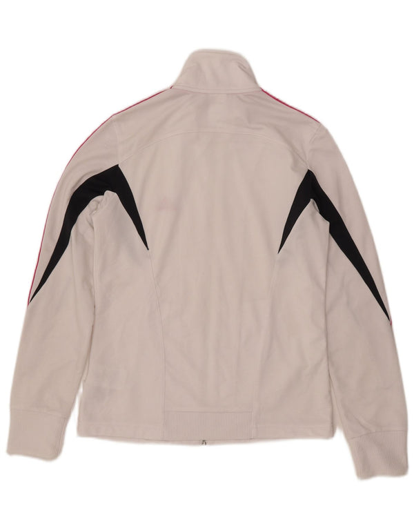 Женский спортивный костюм ADIDAS Top Jacket UK 12 Medium White Colorblock