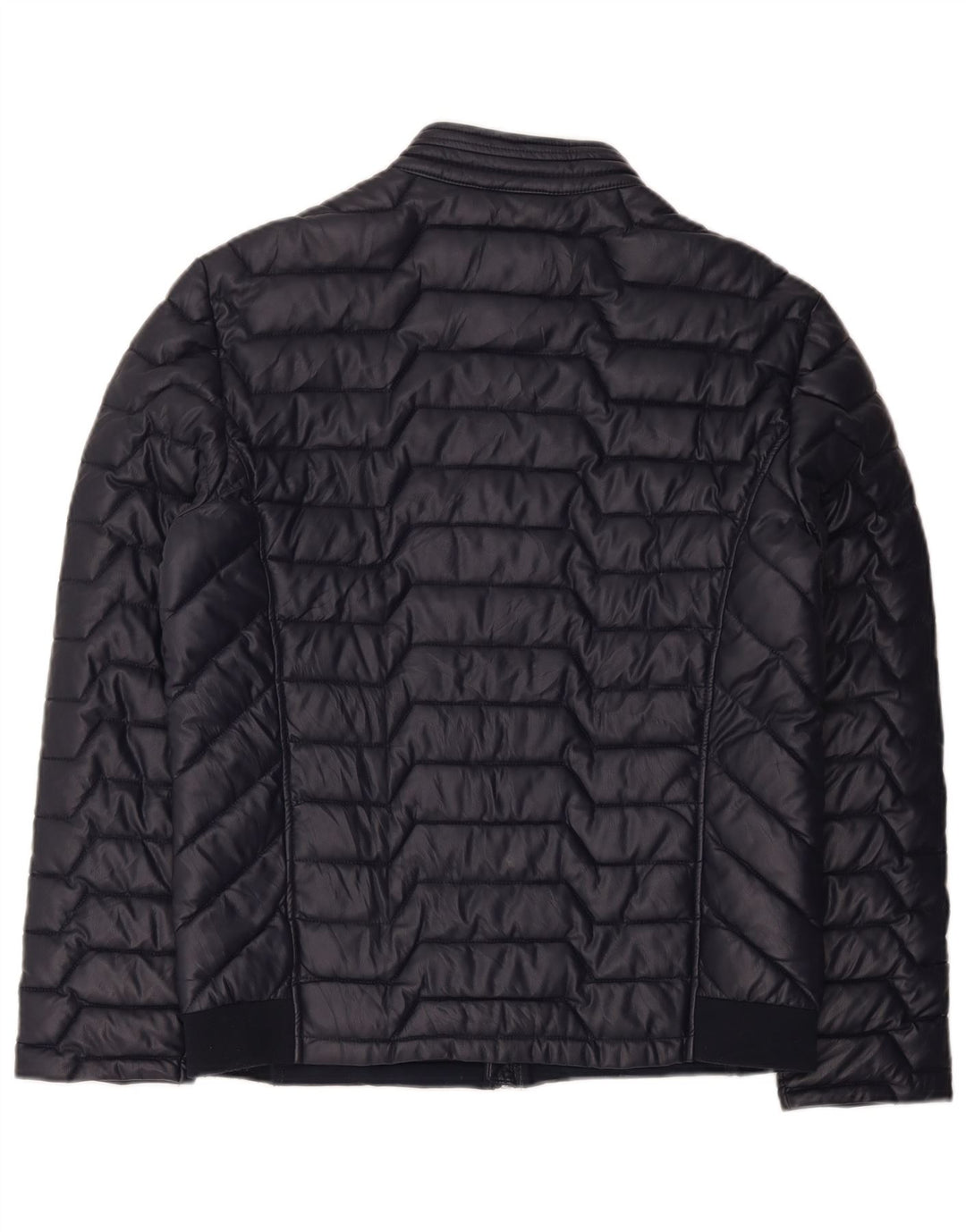 Guess Мужская стеганая куртка UK 42 XL Темно-синий полиэстер