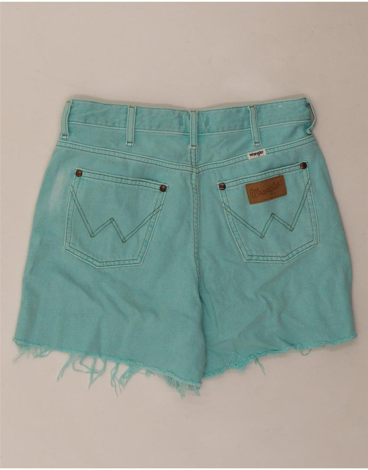 Женские джинсовые шорты WRANGLER W28, средний бирюзовый хлопок