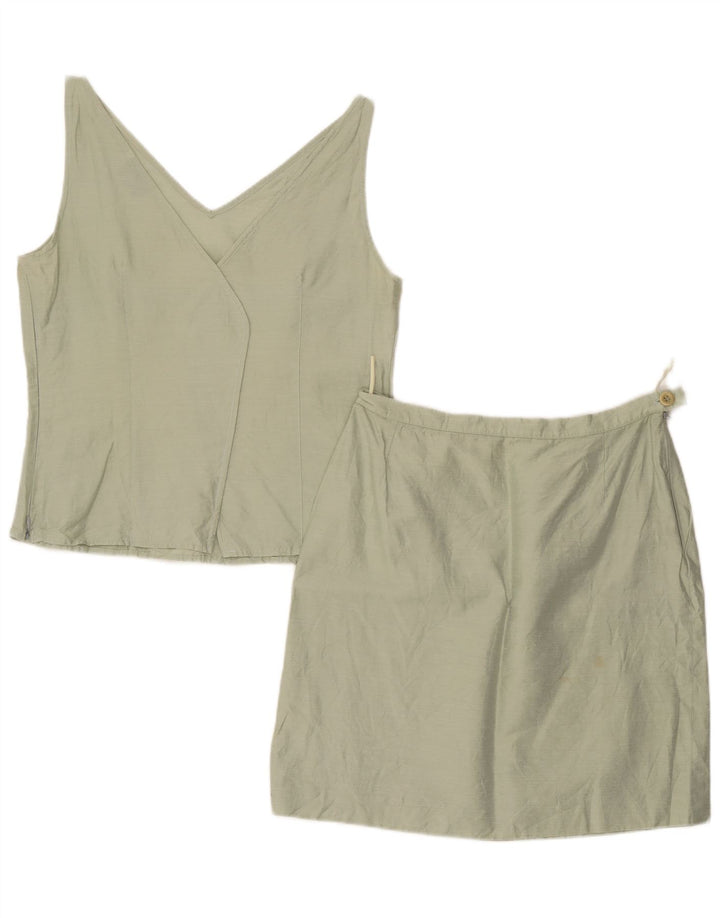 Женский комплект из 2 юбок Max & Co. IT 42 Medium W30, зеленый лен