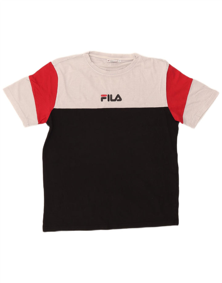 Мужская футболка Fila Top Medium Black Color Block