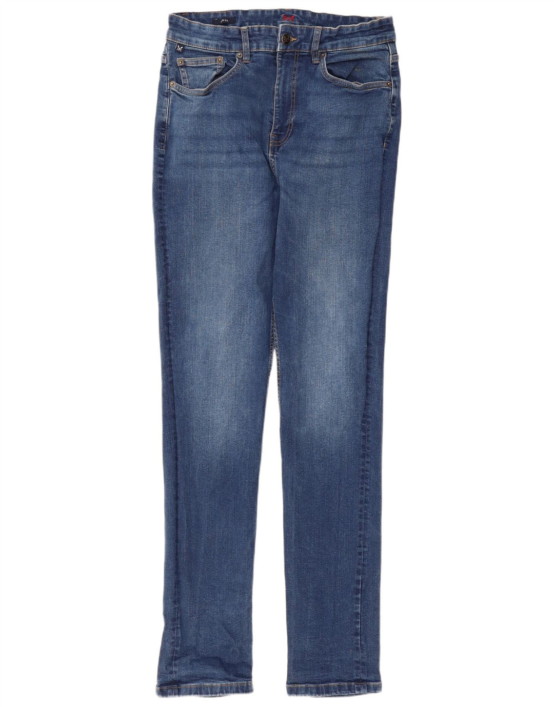 Мужские узкие джинсы Crew Clothing W32 L34 синие