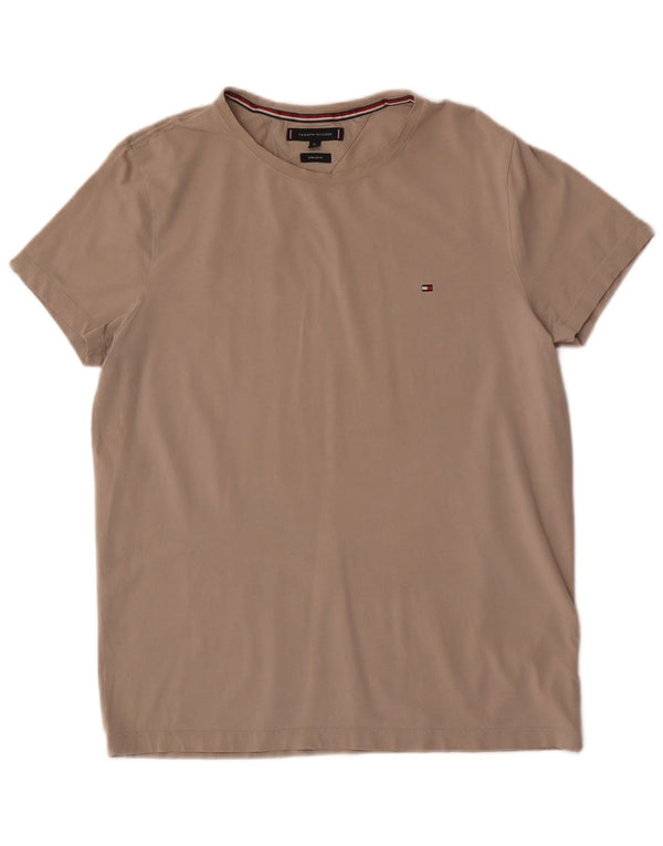 Мужская футболка Tommy Hilfiger Extra Slim Top XL, серый хлопок