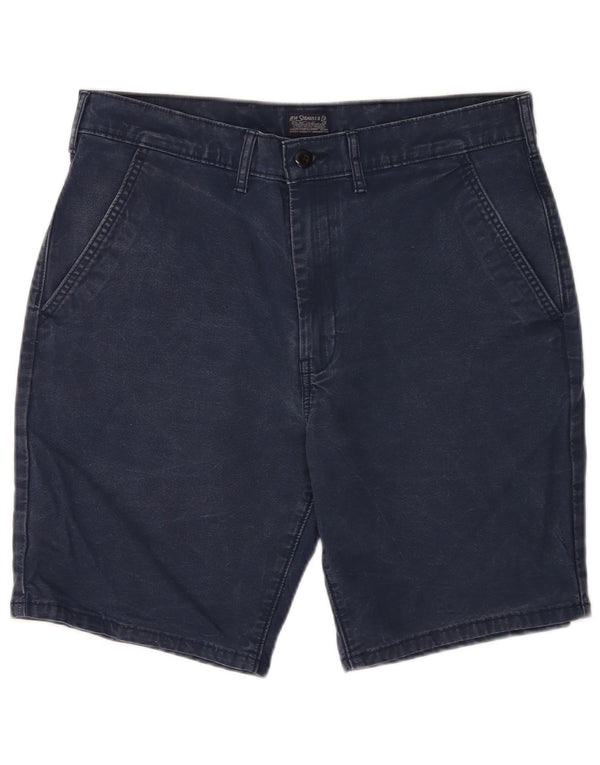 Мужские шорты чинос Levi's W34, большие, темно-синие, хлопок