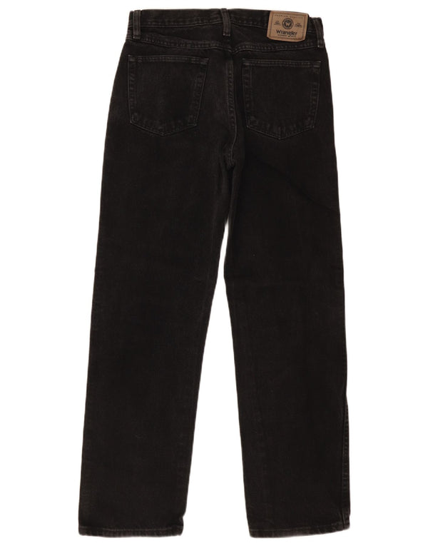 Мужские прямые джинсы Wrangler стандартного кроя W30 L30, черный хлопок