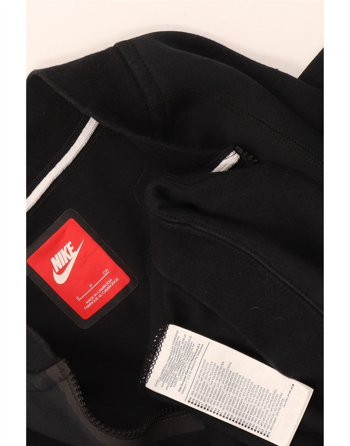 Мужской спортивный костюм Nike, маленькая черная хлопковая куртка