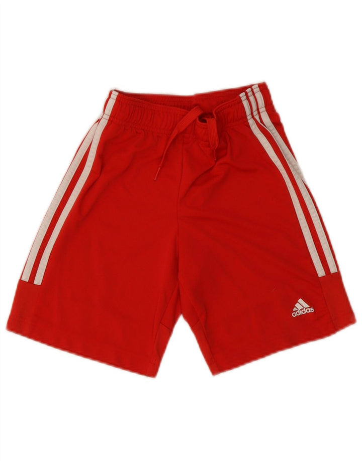 Спортивные шорты Adidas Boys Aeroready 9-10 лет, красный полиэстер