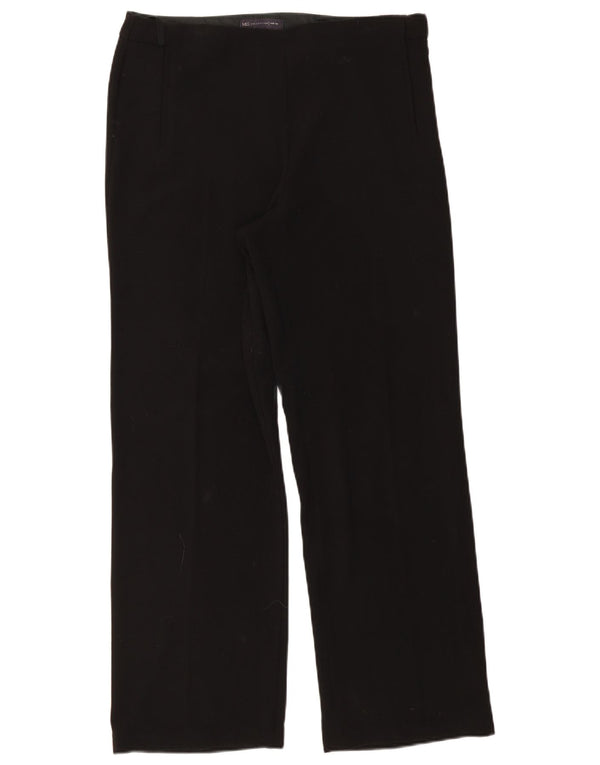 Женские повседневные широкие брюки Marks & Spencer UK 14, большие W32 L30, черные