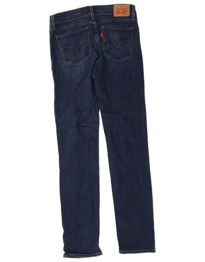 Женские узкие джинсы Levi's 712 W28 L31 синие, хлопок
