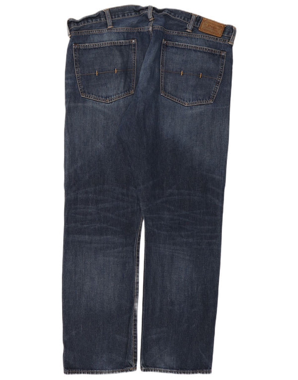 Мужские прямые джинсы Polo Ralph Lauren W42 L32 синие, хлопок