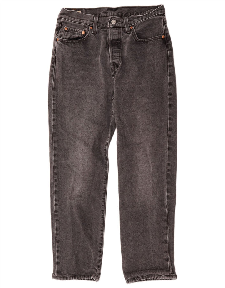 Женские прямые джинсы Levi's 501 W28 L26, серый хлопок