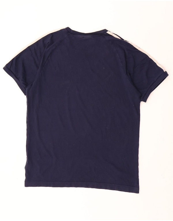 Мужская футболка Adidas Top Medium Navy Blue Хлопок