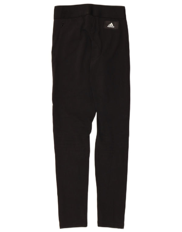 Женские леггинсы с рисунком Adidas UK 4/6 XS, черные