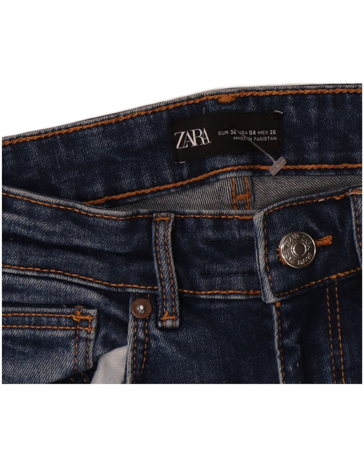 Женские джинсы Bootcut Zara EU 36 XS W26 L23 синие